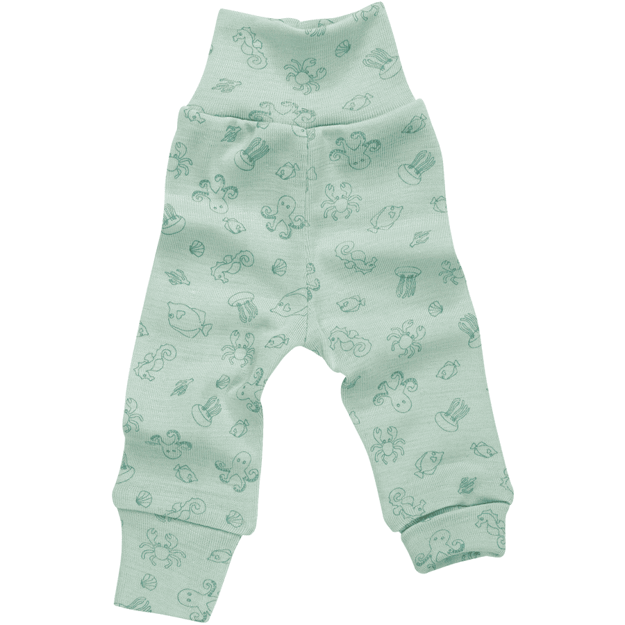 Engel broek pastel mint print