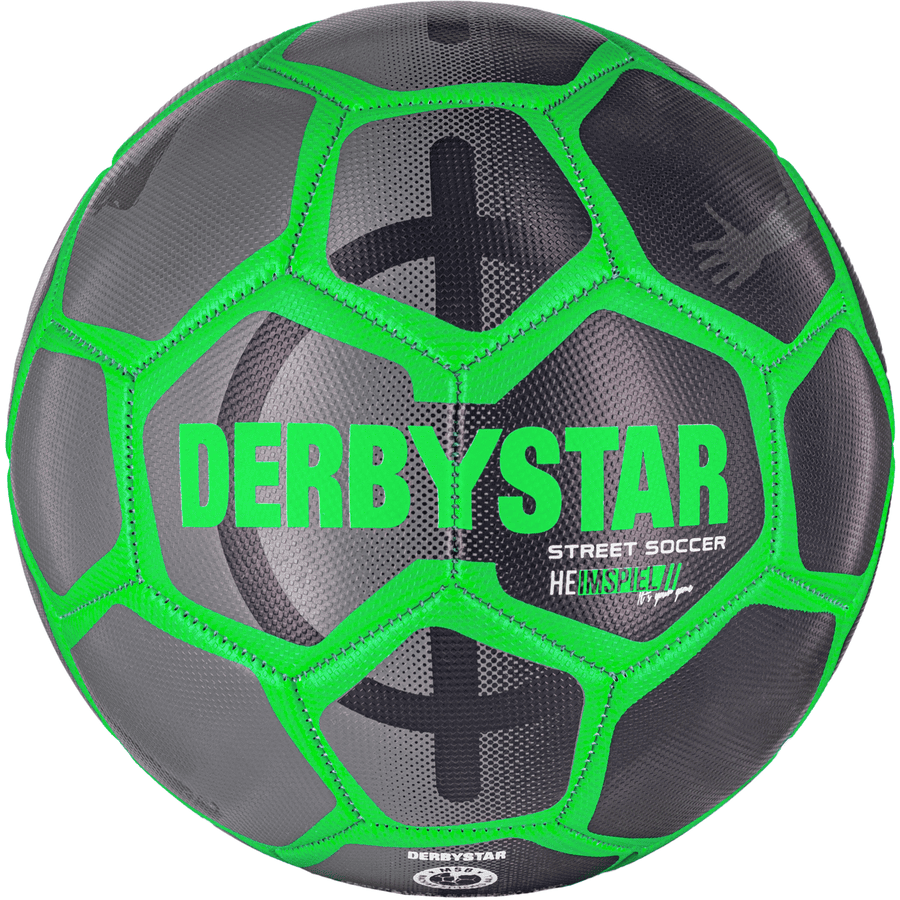 XTREM Toys and Sports - Derbystar STREET SOCCER Heimspiel Fußball Gr. 5 neongrün