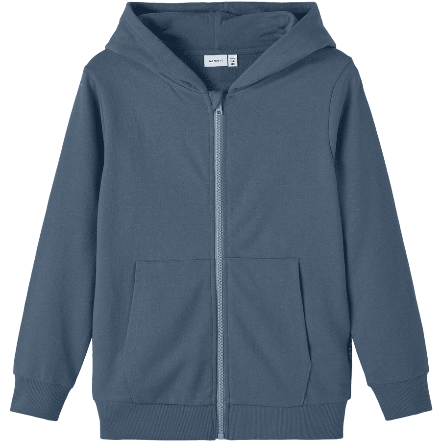 name it Sweat jacka Nkmnesweat Kina Blå