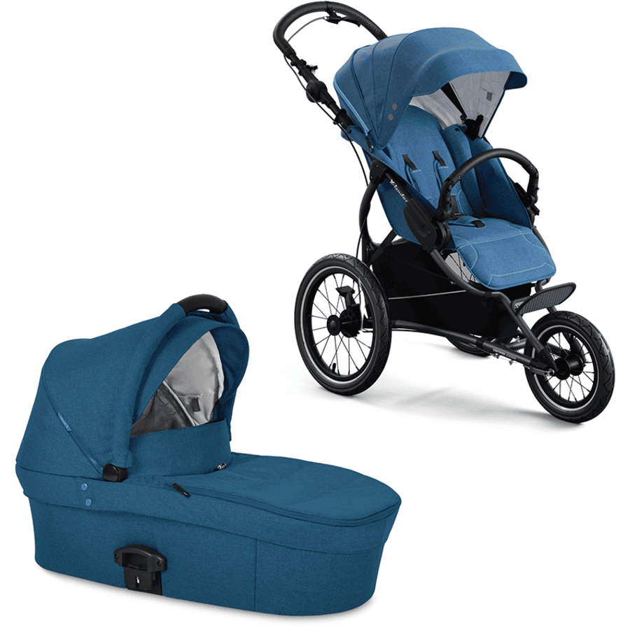 X-lander Passeggino sportivo 2 in 1 X-Run - blu