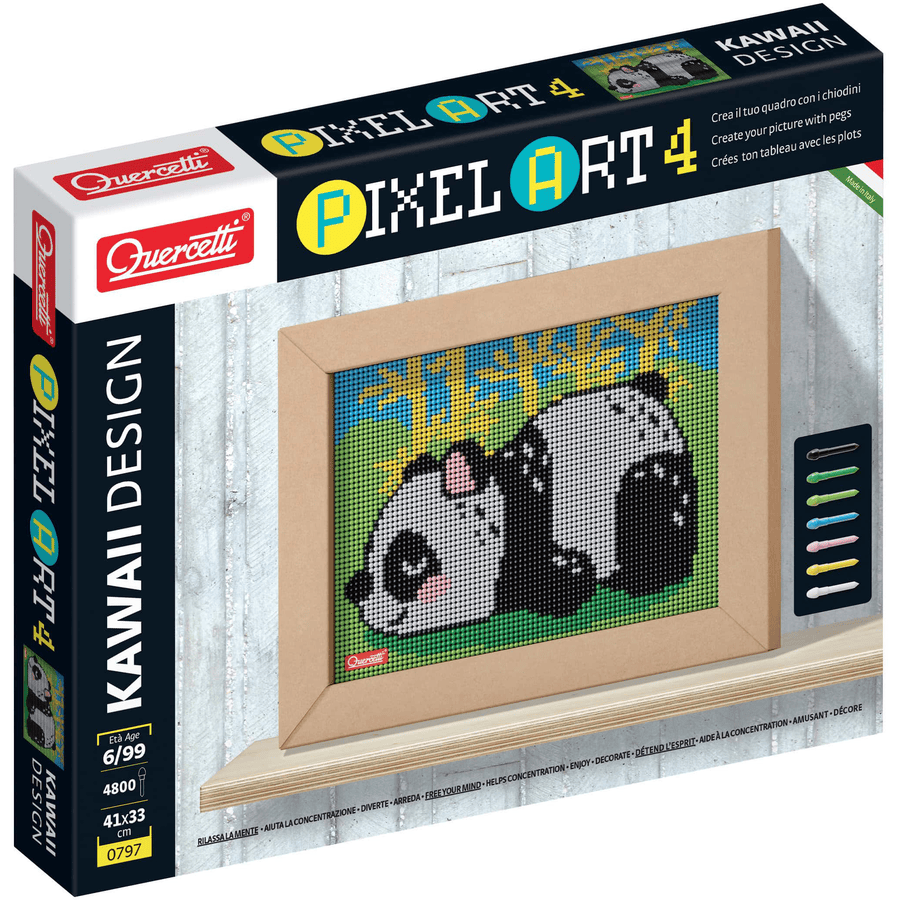 Quercetti Pixel Art 4 - Panda