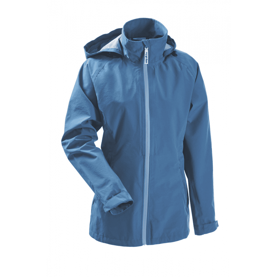 mamalila Regen-Tragejacke vintage blue
