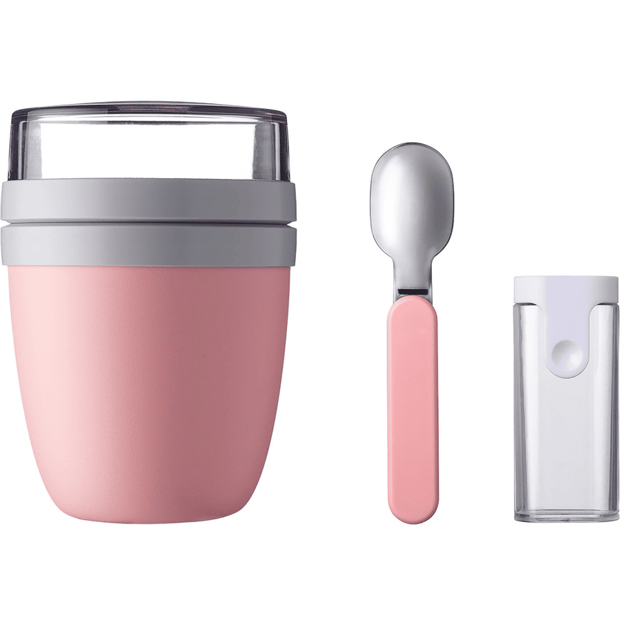 Mepal Lunchpot + Faltbarer Löffel Ellipse 500 + 200 ml rosa