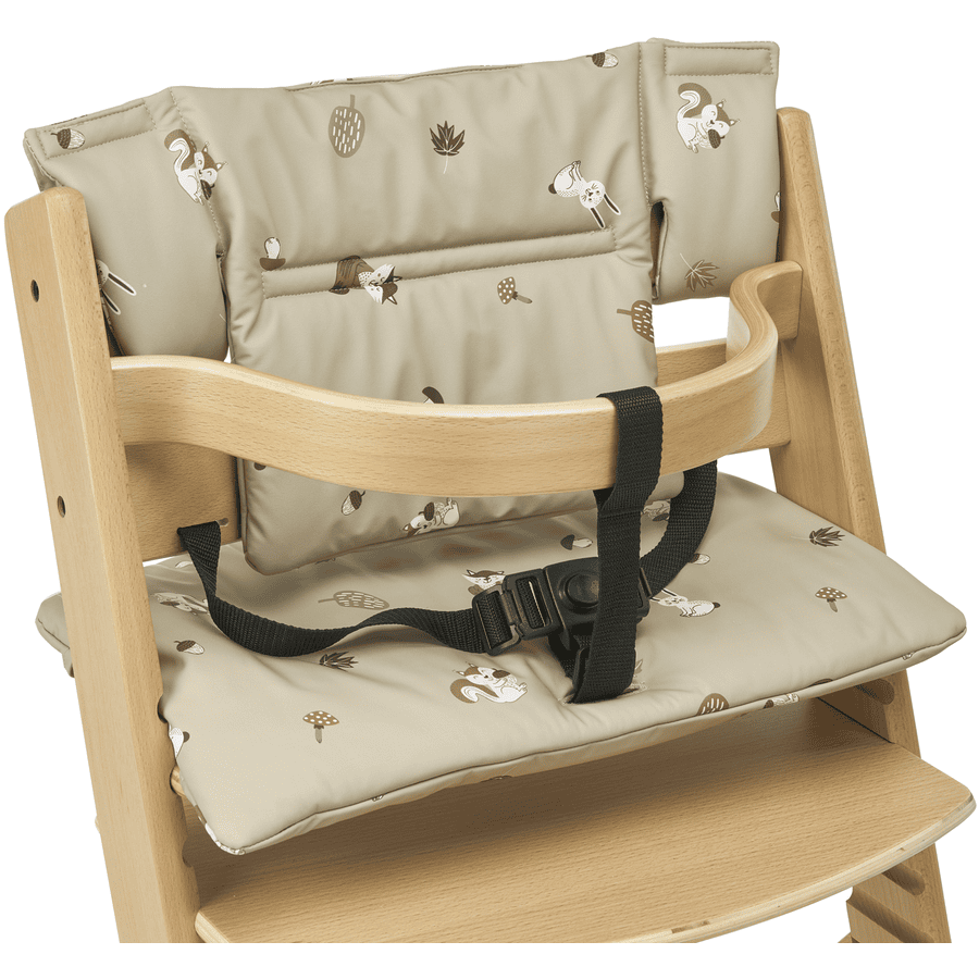 MEYCO Réducteur pour chaise haute enfant Forest Animals Sand