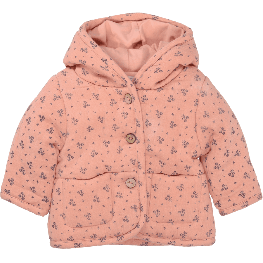 STACCATO Jacke wattiert soft rose gemustert