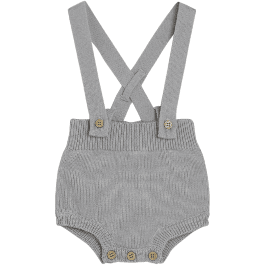 Hust &amp; Claire Gebreide Romper Malone Iced aqua