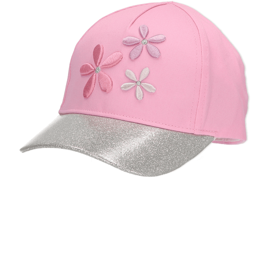 Sterntaler Baseball-Cap Blumen rosa
