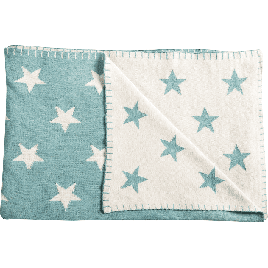 Schardt Copertina 95 x 120 cm Big star, menta 