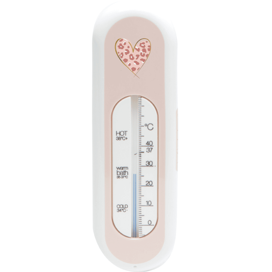 bébé-jou® Badethermometer Leopard pink