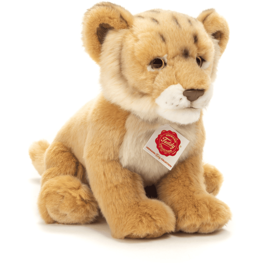 Teddy HERMANN® Baby løve 27 cm