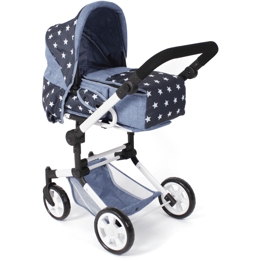 Cochecito de muñecas BAYER CHIC 2000 "JARA", azul marino