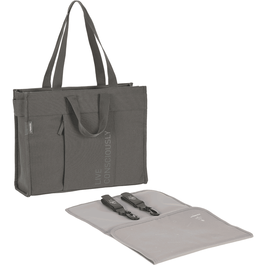 LÄSSIG Pusletaske GRE Tote up Bag anthracite  