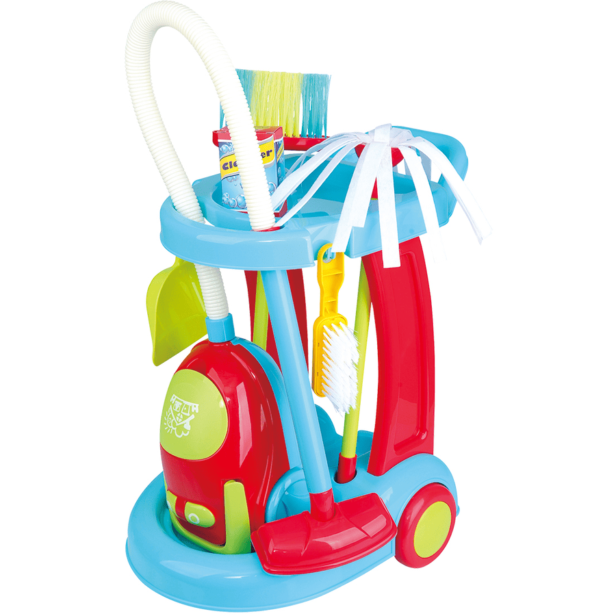 Playgo® Mein Reinigungswagen mit Staubsauger