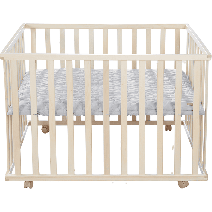 roba Laufgitter 75 x 100 cm ecru Style Silbergraue Sterne
