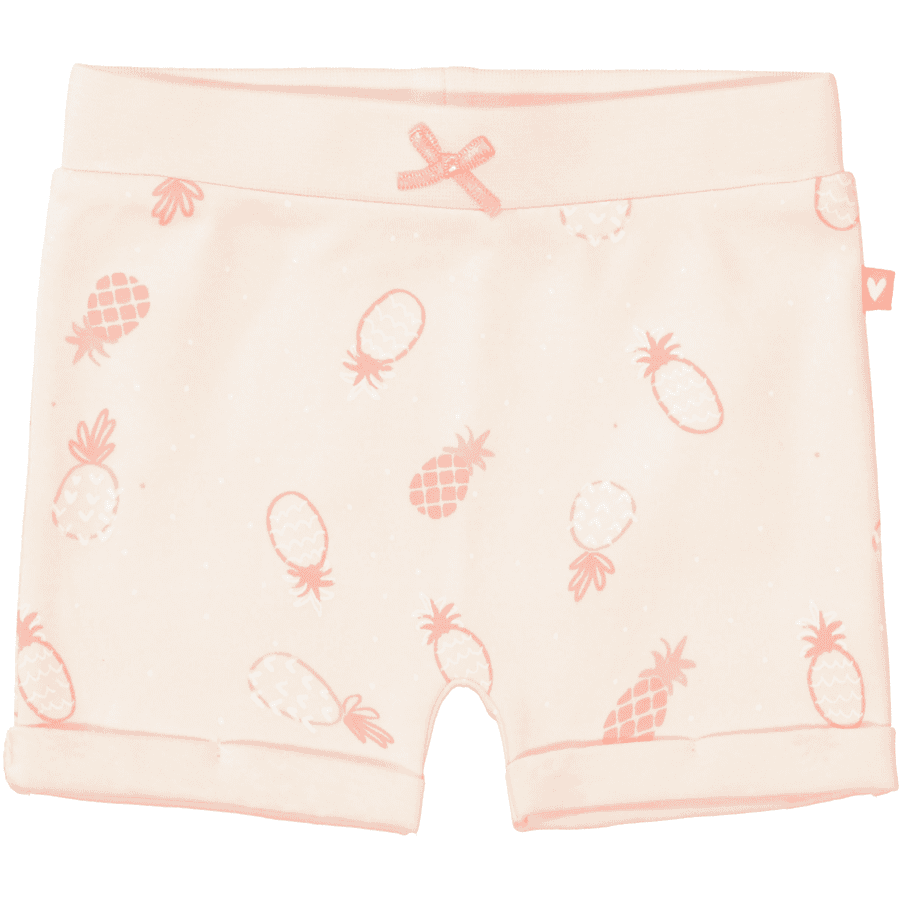 STACCATO  Shorts miękka peach wzorzysta 