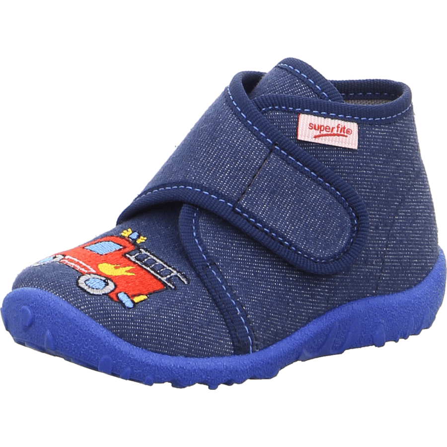 superfit Boys Hausschuh spotty blau
