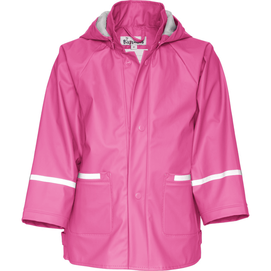 Playshoes Regenjacke basic rosa