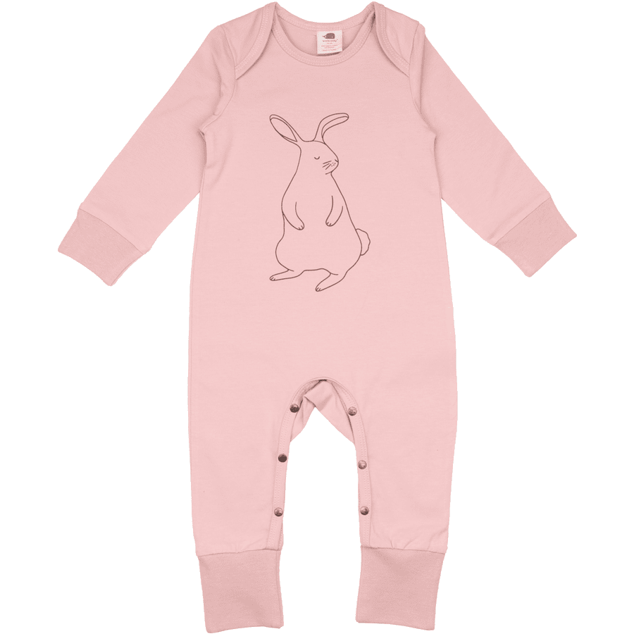 Walkiddy Bodysuit Rabbit rosa