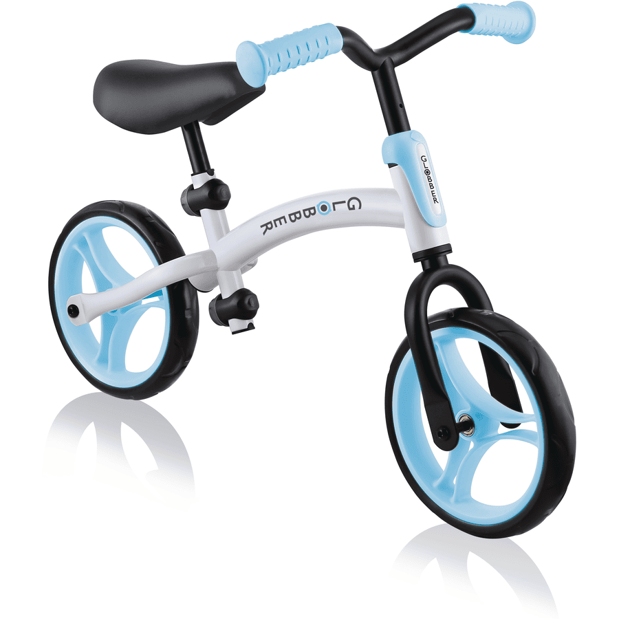 GLOBBER Go Bike Duo bianco blu pastello