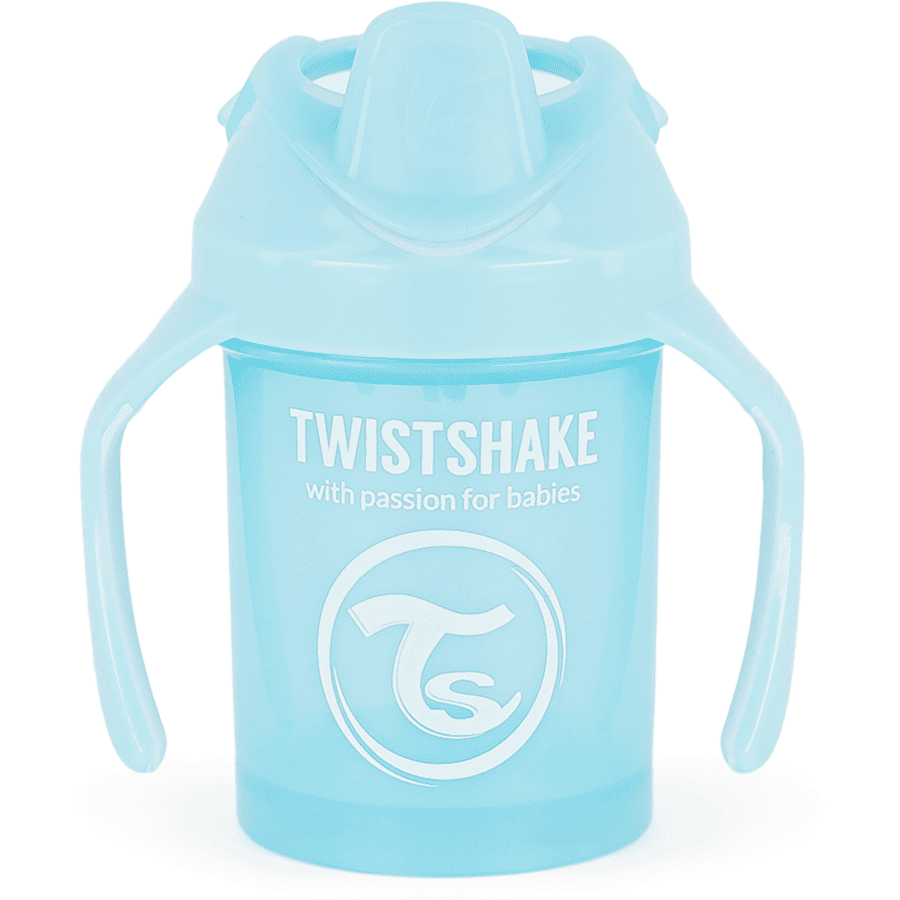 TWIST SHAKE  Drickkopp Mini Cup 230 ml 4+ månader pastellblå