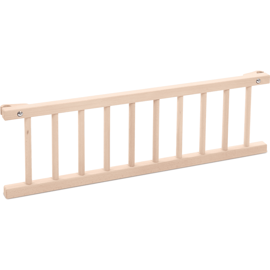 babybay Sängsida till Maxi / Boxspring natur obehandlat trä 