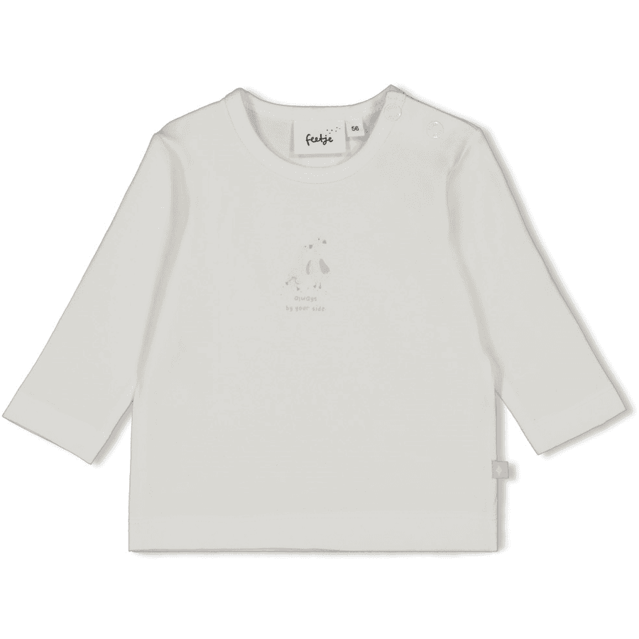 Feetje Shirt met lange mouwen Little Duck Off white 