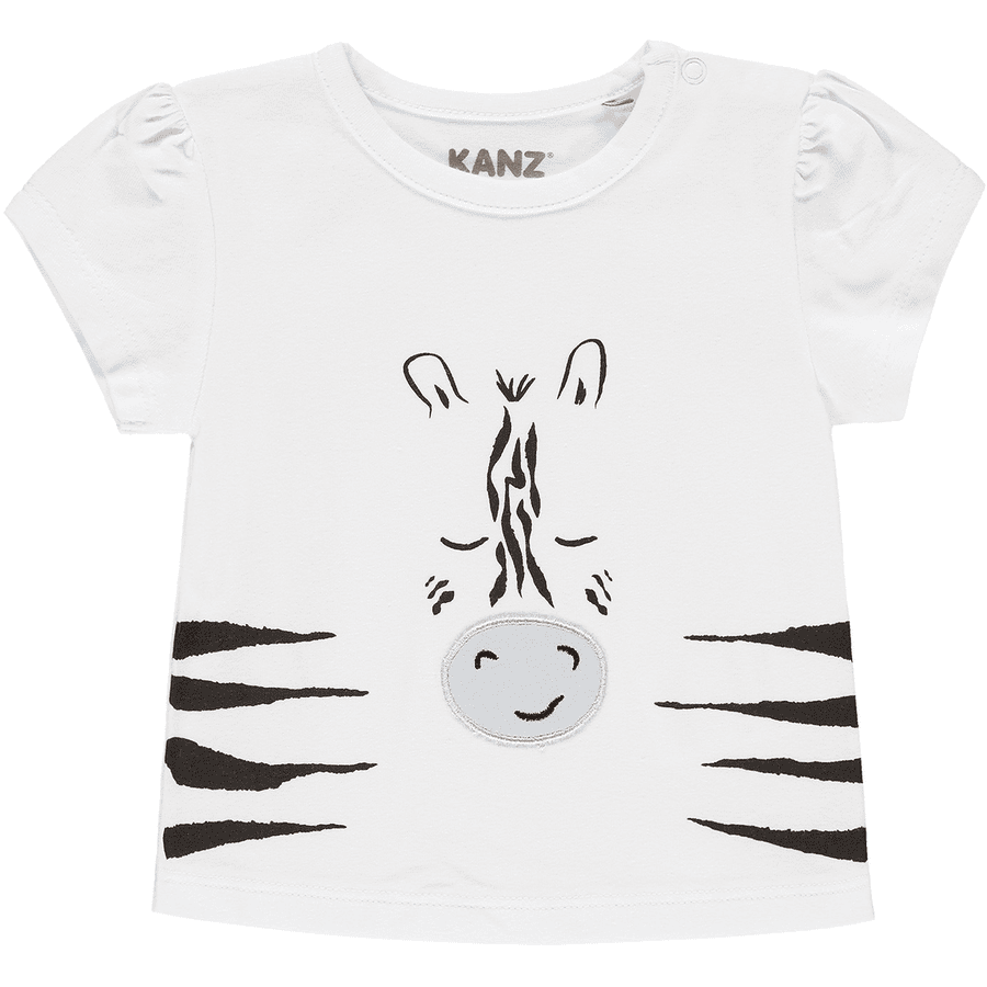 KANZ baby-t-shirt b højre hvid | hvid