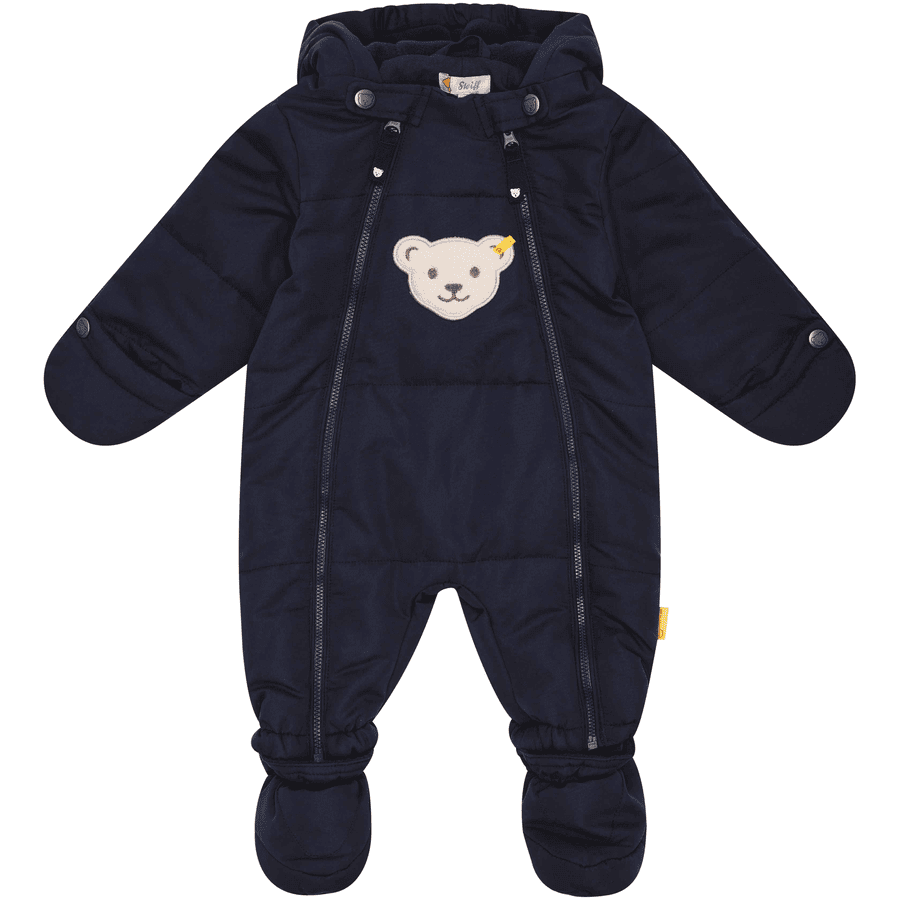 Steiff Combinaison pilote hiver enfant bleu marine