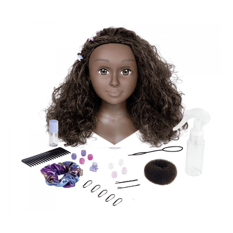 Smoby - Il mio Beauty styling head Afro