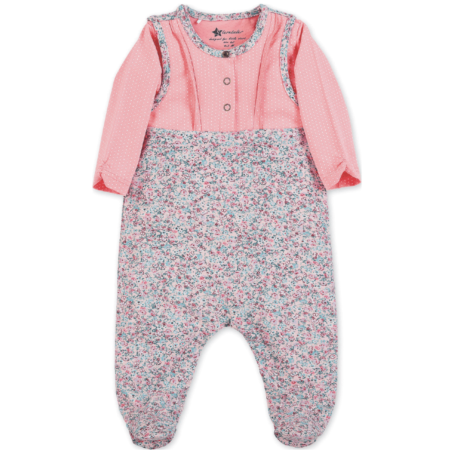 Sterntaler Ensemble grenouillère et pull enfant Jersey Mabel souris rose