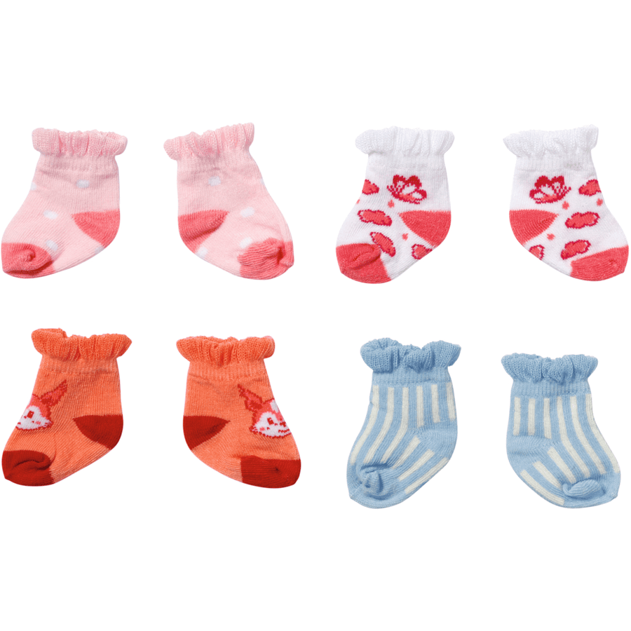 Zapf Creation Vêtement de poupée chaussettes Baby Annabell® 2 paires, 43 cm