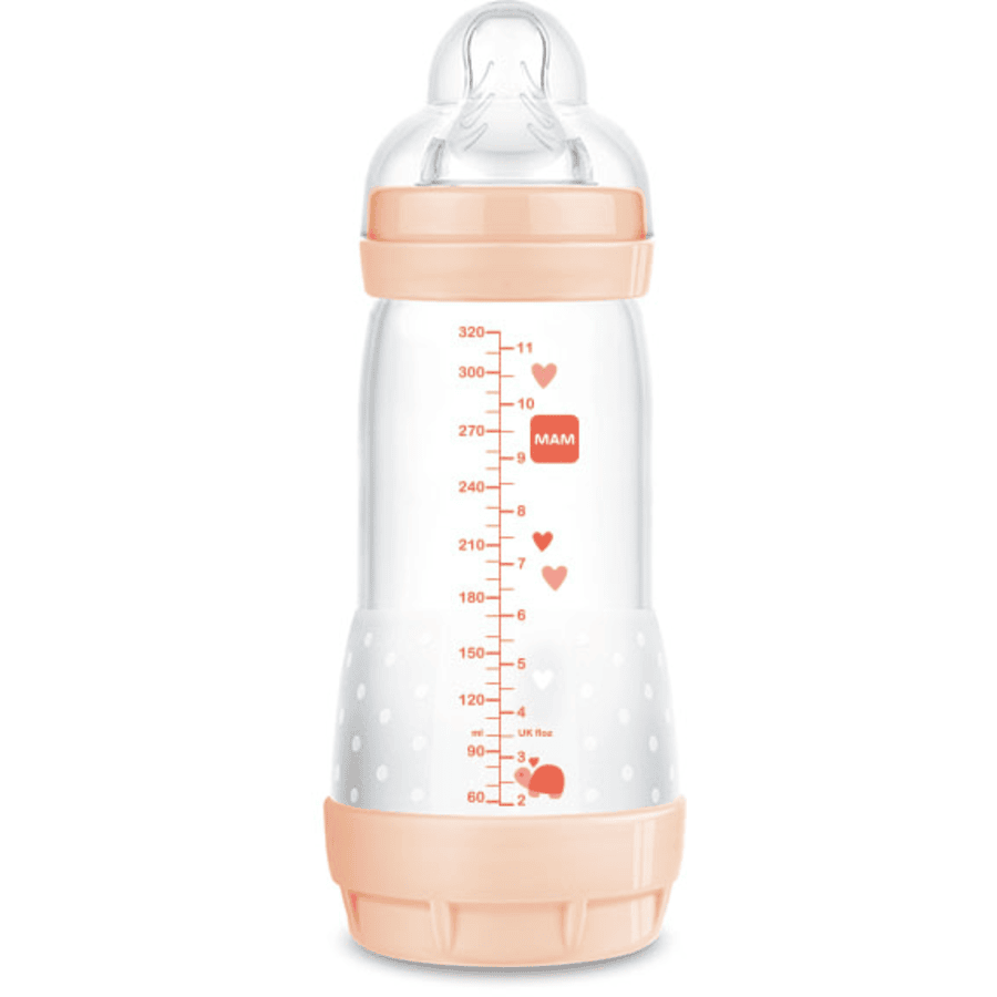 MAM Baby Bottle Easy Start Anti-Colic 320 ml, 4+ miesięcy, Krokodyl/Lion