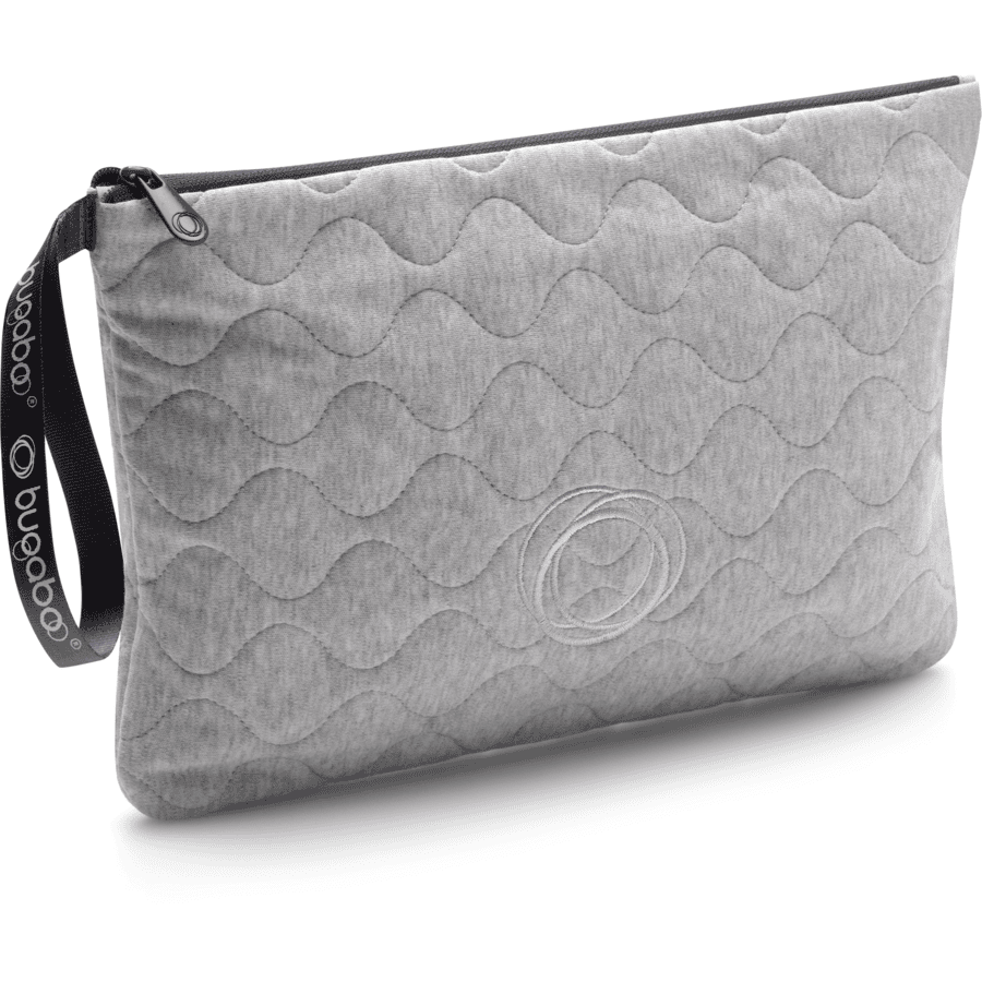 bugaboo Wrap-around clutch Light Grey Melange
