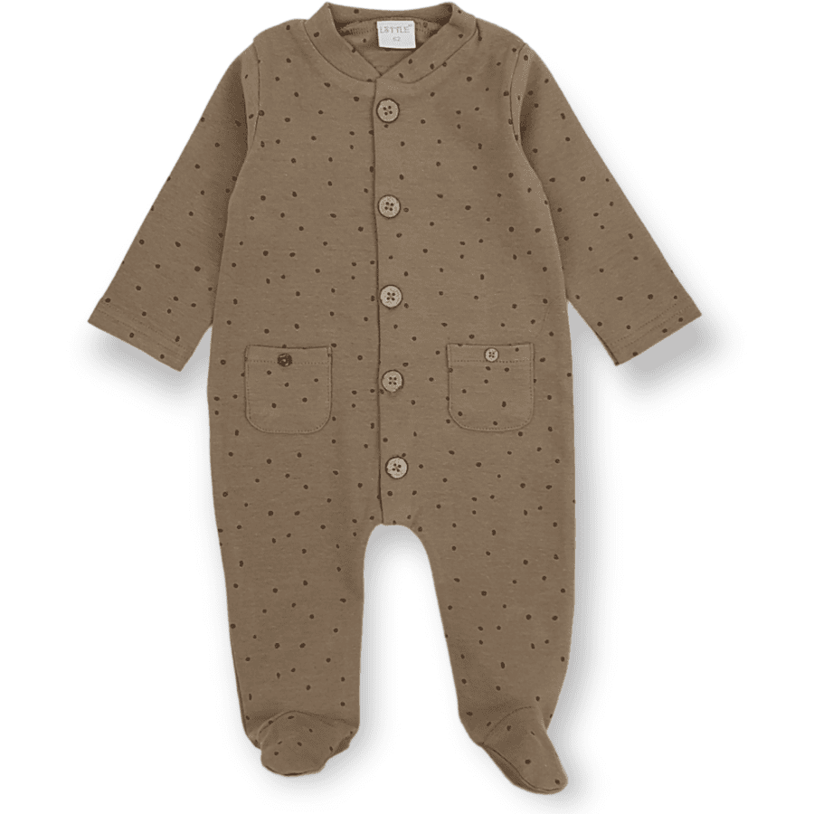 LITTLE  Dors-bien Dream Big dots khaki 