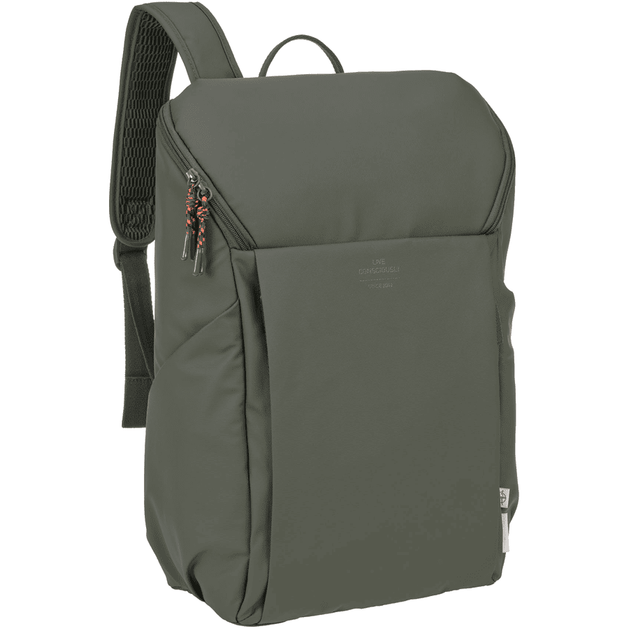 LÄSSIG Backpack Slender Up-rygsæk til skiftetøj olive 