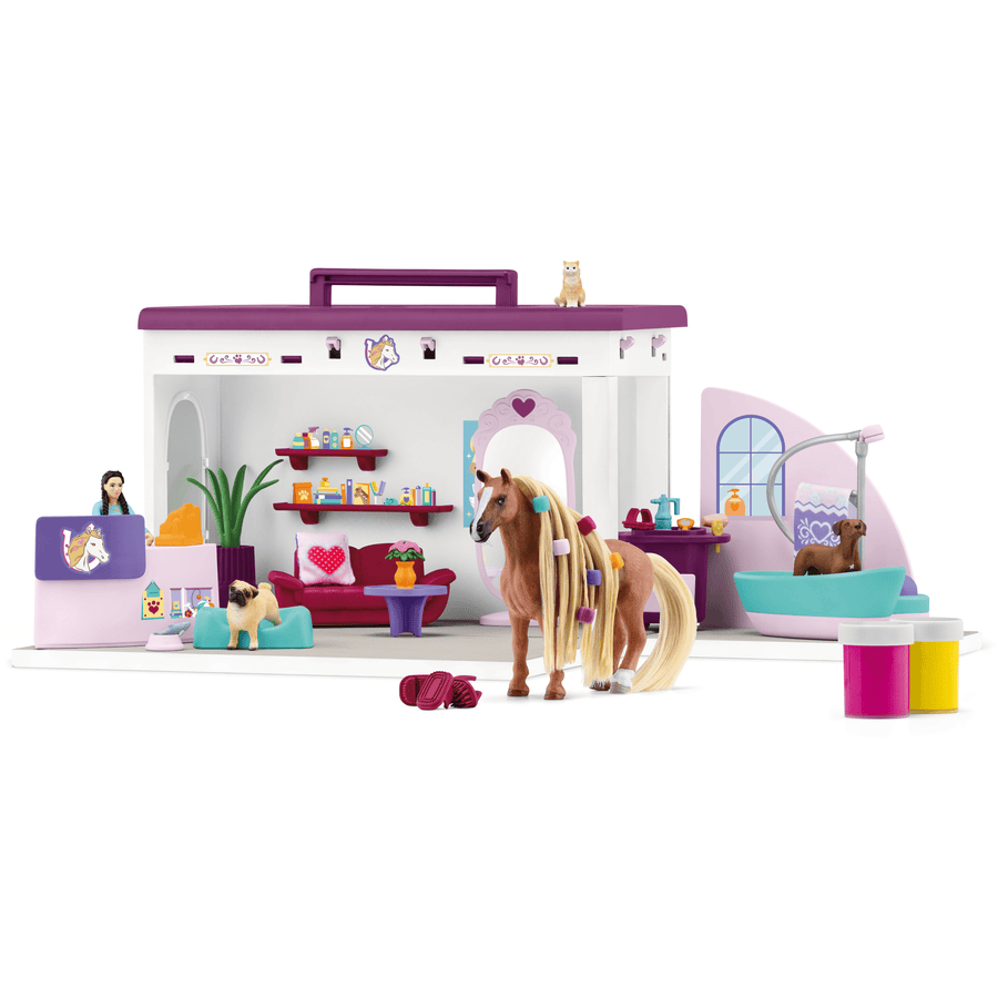 schleich® Figurine salon pour animaux de compagnie HORSE CLUB 42614