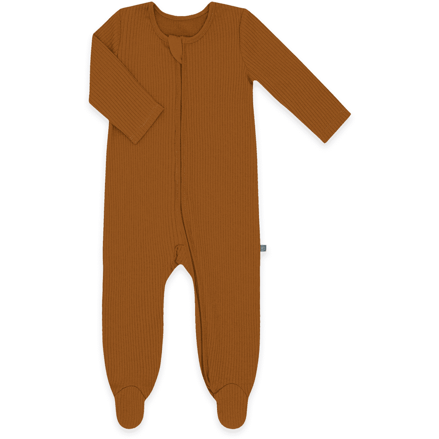 emma &amp; noah Pyjama avec pieds Essential Toffee