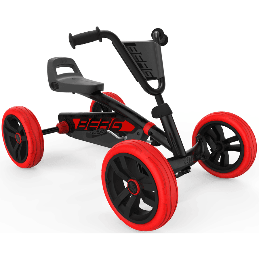 BERG Toys - Pedal Kart Berg Buzzy Rojo-Negro - Modelo Especial - Limited