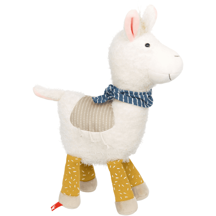 sigikid ® Knuffel lama Swetty Yellow wit/geel