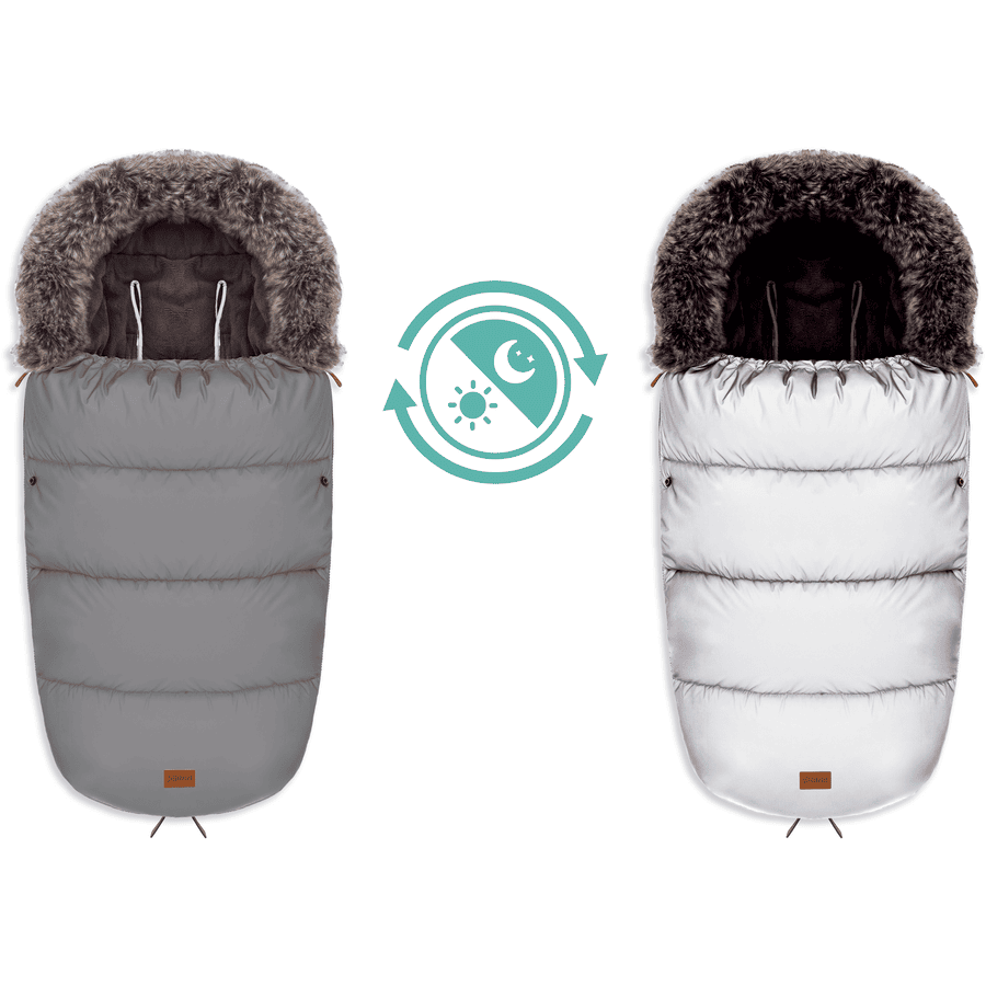 fillikid Vinterfotmuff Manaslu Reflect silver