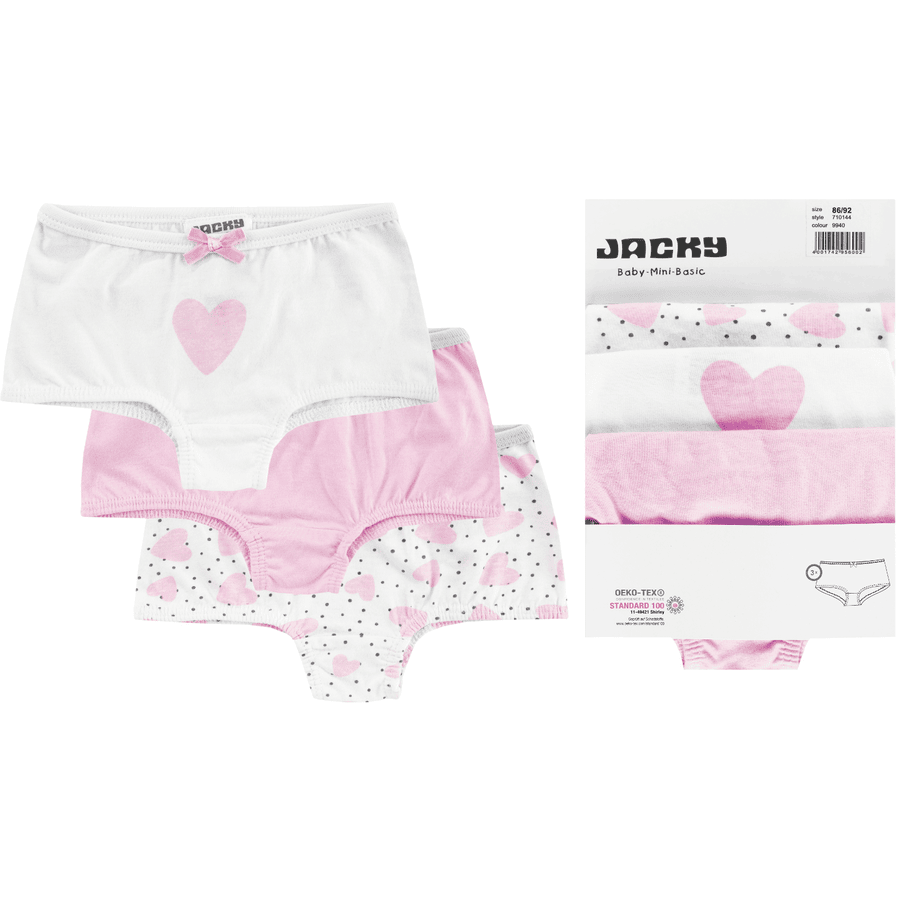 JACKY Underkläder 3-pack rosa