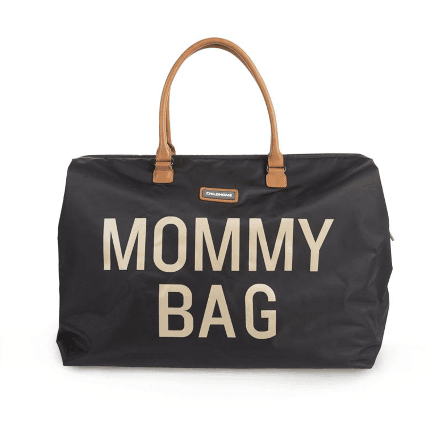 CHILHOME Mommy Bag Stor Svart Gull