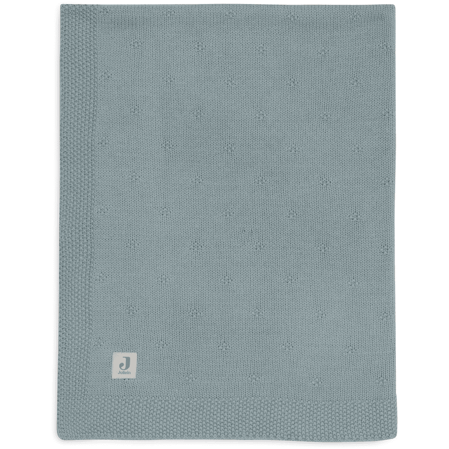 jollein Decke Cosy Knit Sea Green 100 x 150cm