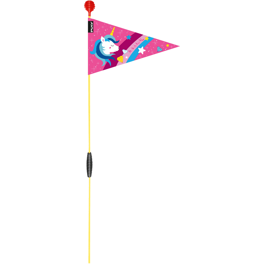 PUKY ® Bezpečnostní vlajka pro jízdní kola a skútry SW 3, růžová 9226