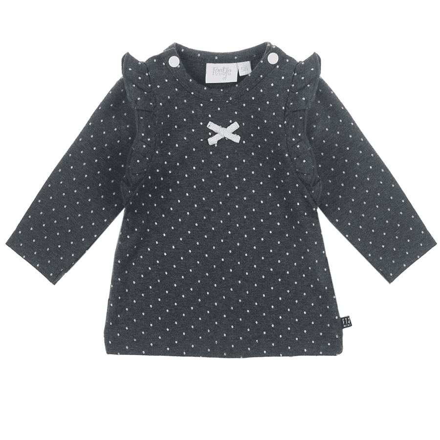 Feetje Longsleeve Dots antraciet-melange