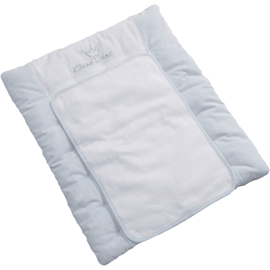 Be Be 's Collection Wickelunterlage Kleiner Prinz blau 55 x 70 cm
