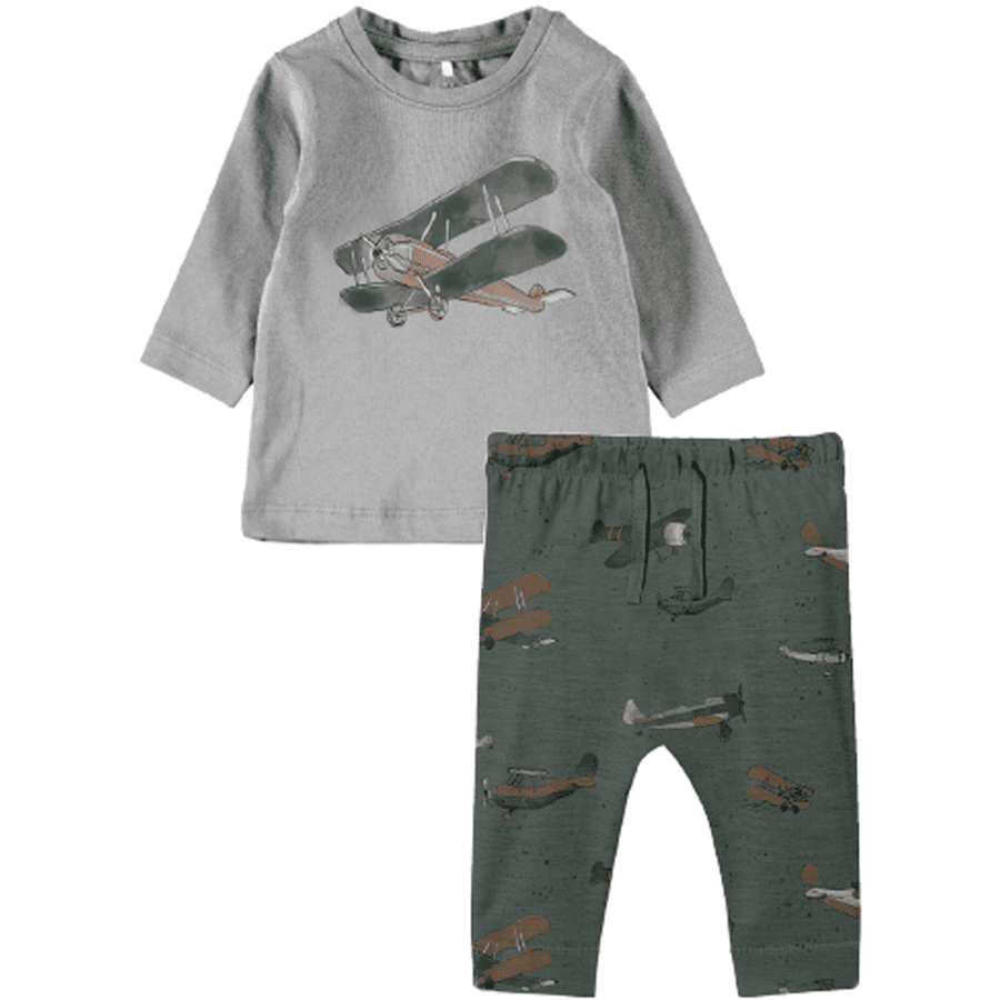 name it Ensemble pour bébé Nbmskjalm Grey Melange