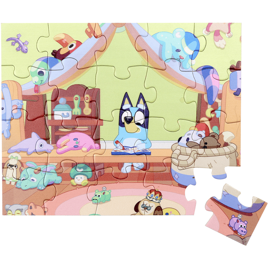 BLUEY Holzpuzzle, 20 Teile