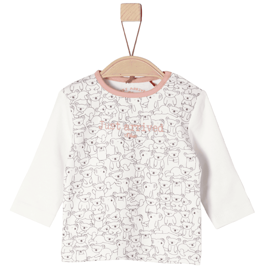 s.Oliver Girl chemise manches longues écrues