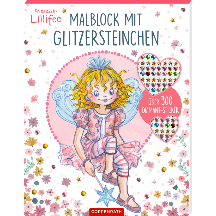 Coppenrath Malblock mit Glitzersteinchen - Prinzessin Lillifee